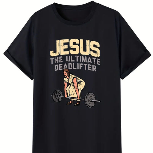 Men's Creative Tops, Casual Short Sleeved Round Neck T-shirts, Summer