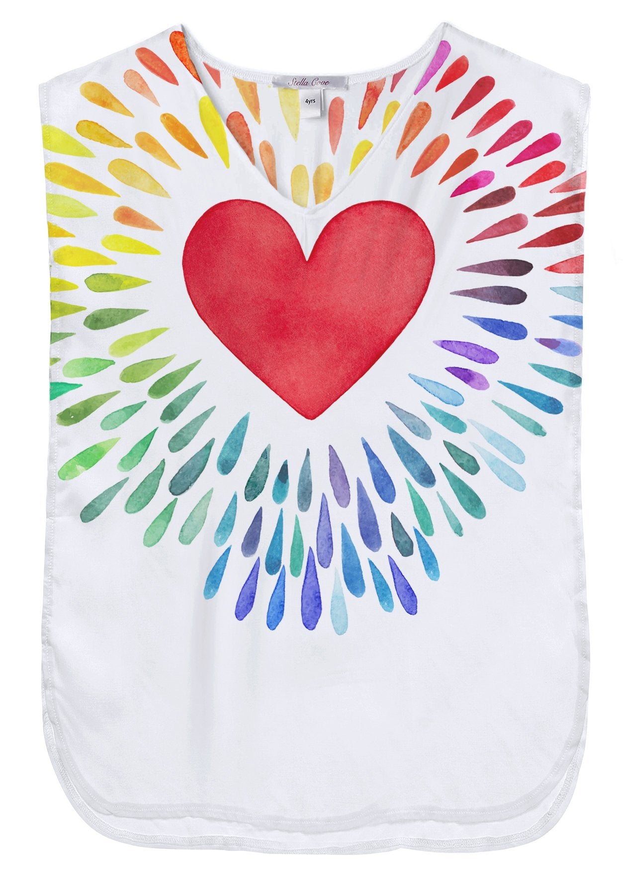 Happy Heart Poncho