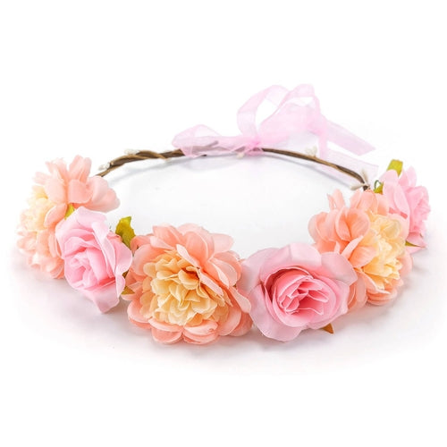 Summer floral Crown Head Band