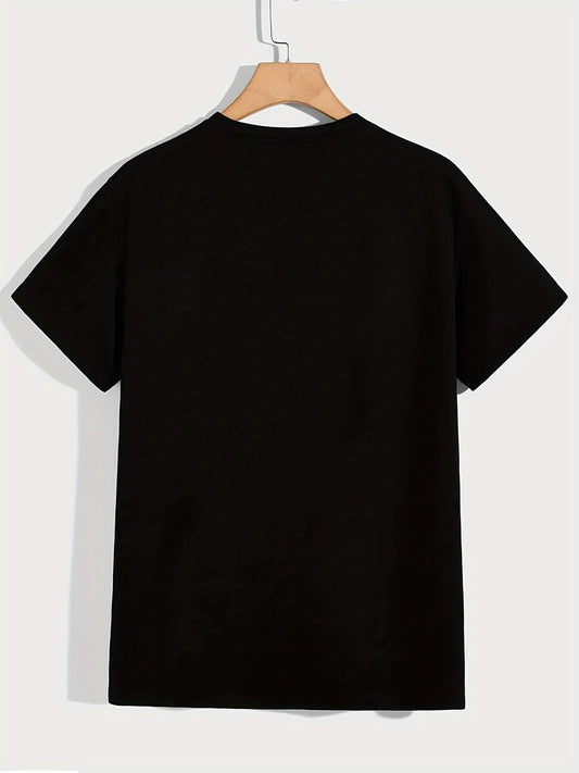 Men's Fashionable Summer Short Sleeved Sports T-shirt, Comfortable And