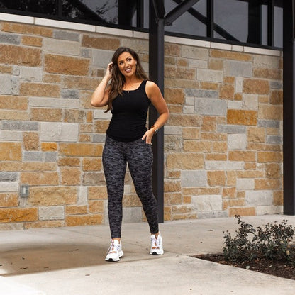Maverick Camo Full Length Leggings