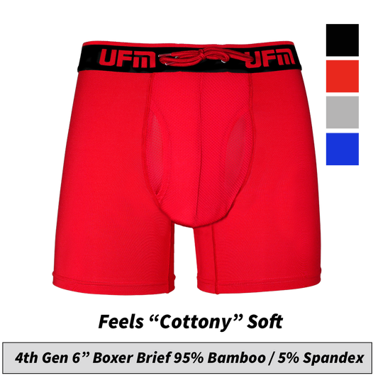 UFM Boxer Brief 6" - Bamboo REG Support
