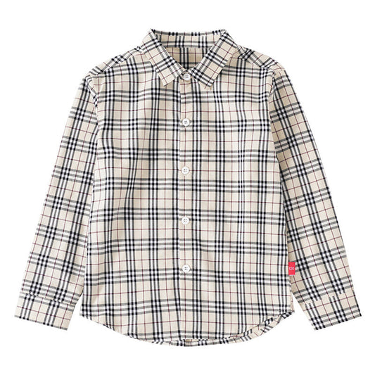 Baby Boy Classic Button Front Lapel Shirt