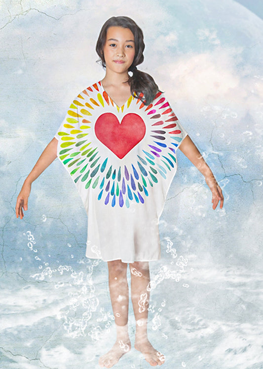 Happy Heart  Poncho